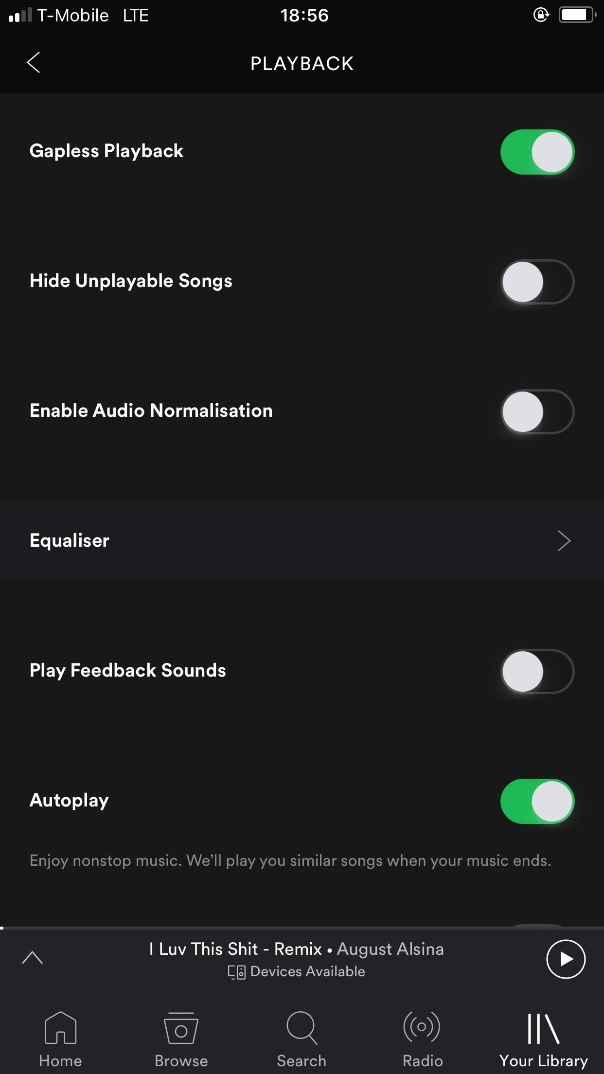 Spotify Tv App Settings